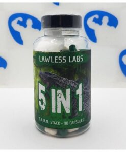 Lawless Labs 5 in 1 Godzilla Sarm Stack 90 caps - nowm-lawless-labs-5-in-1-90-caps.jpg