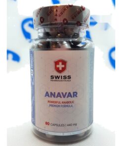 Anavar 80 gélules de Swiss Pharmaceuticals