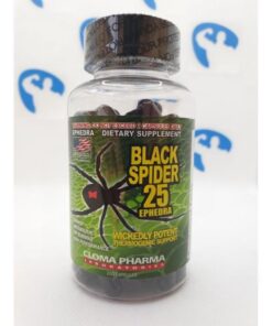 Cloma Pharma Black Spider 25 100 caps - nowm-cloma-pharma-black-spider-25.jpg