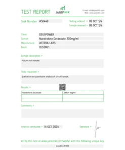 Nandrolone decanoate 300 Test Report 50449 2000x2000h 1