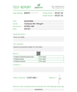 Trenbolone mix 150 Test Report 50475 2000x2000h 1