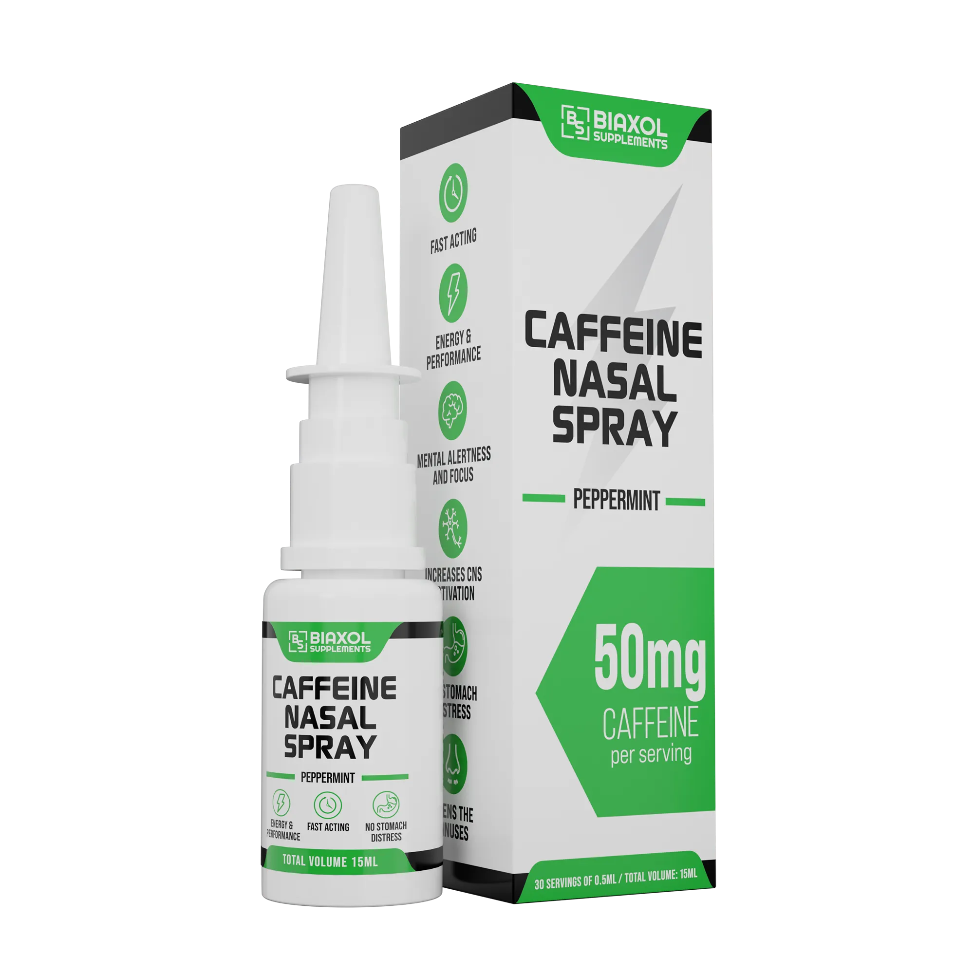 Spray nasale alla caffeina
